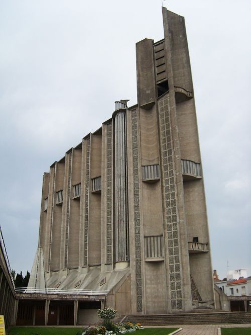 Bažnyčia, Netipinė Bažnyčia, Moderni Architektūra, Architektūra, Šiuolaikiška, Pastatas, France, Charente