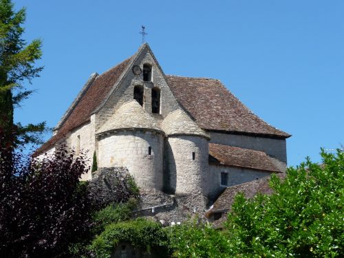 Bažnyčia, France, Romaneškos Architektūros, Creysse, Dordogne