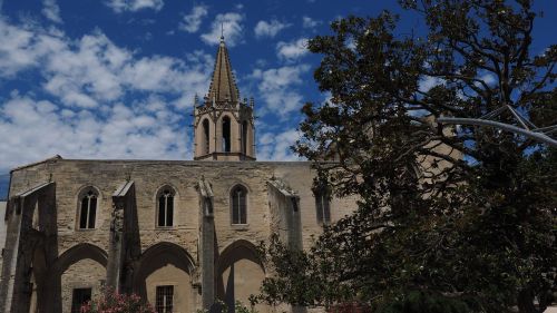 Bažnyčia, Avignon, Stiftskirche Saint-Didier, St Desiderius, Pastatas, Gotika, Langres Desiderius, St-Didier, Bokštas Ant Sienos