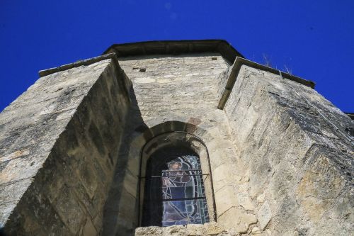 Bažnyčia, Vitražas, Vitražai, Dordogne, Architektūra