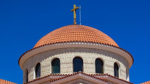 Bažnyčia, Ortodoksas, Religija, Kupolas, Architektūra, Krikščionybė, Timiou Prodromou, Kornos, Kipras