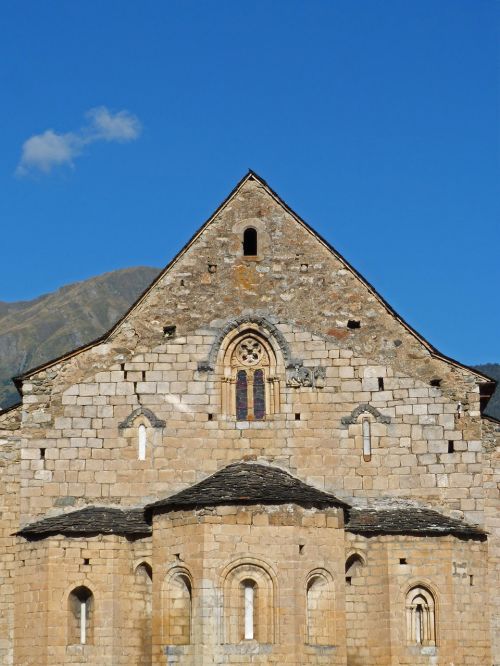 Bažnyčia, Apse, Tredós, Val Daran, Romanesque, Gotika, Raižyti Akmenys