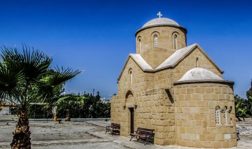 Bažnyčia, Ortodoksas, Architektūra, Religija, Kipras, Larnaka, Ayios Iakovos