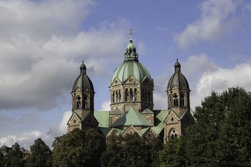 Bažnyčia, Architektūra, Religija, Munich, St Lukas