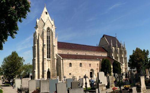 Bažnyčia, Kapinės, Gotika, Blogas Deutsch-Altenburg