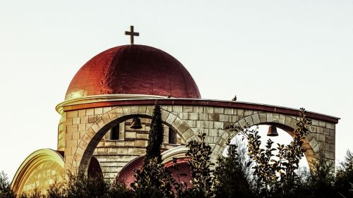 Bažnyčia, Kupolas, Architektūra, Religija, Ortodoksas, Krikščionybė, Paralimni, Kipras