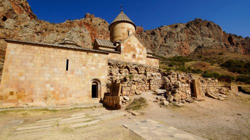 Bažnyčia, Vienuolynas, Noravank, Armėnija, Architektūra, Religija, Viduramžių, Ortodoksas, Asija, Senovės, Krikščionis, Krikščionybė, Religinis
