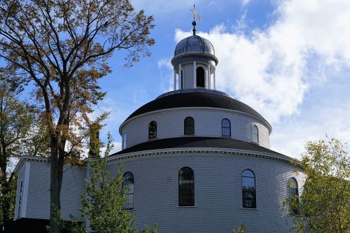 Bažnyčia, Halifaksas, Kanada, Religija, St Georges Parapija, Apvalus, Architektūra