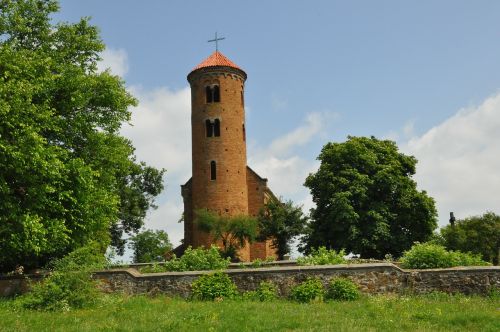 Bažnyčia, Paminklas, Romaneško Stiliaus, Inowłódz, Lenkija