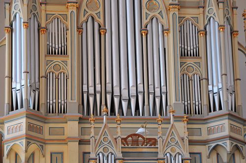 Bažnyčia, Organas, Metalas, Reformuota Bažnyčia, Griuvėsiai, Muzika