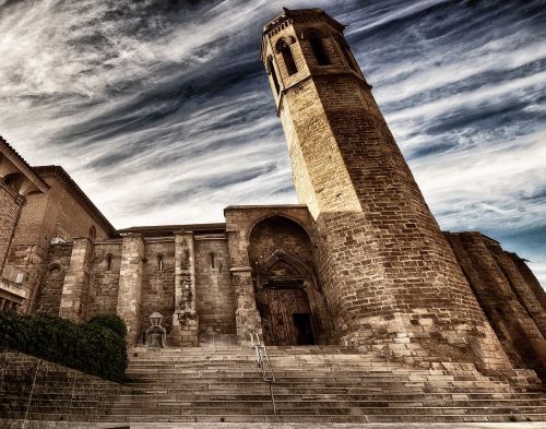 Bažnyčia, Saint Llorenç, Lleida, Katalonija, Ispanas