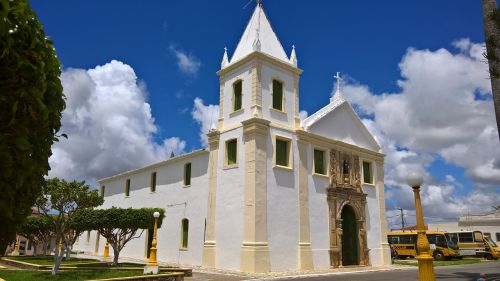 Bažnyčia, Šventas Amaro Iš Pumpurų, Sergipe, Royalty Free