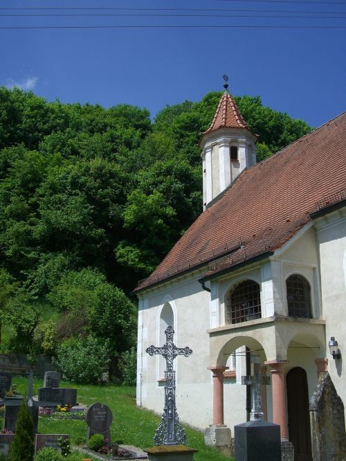 Bažnyčia, St Ulrich, Lonetal, Swabian Alb