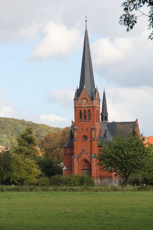Bažnyčia, Pastatas, Vokietija, Bokštas