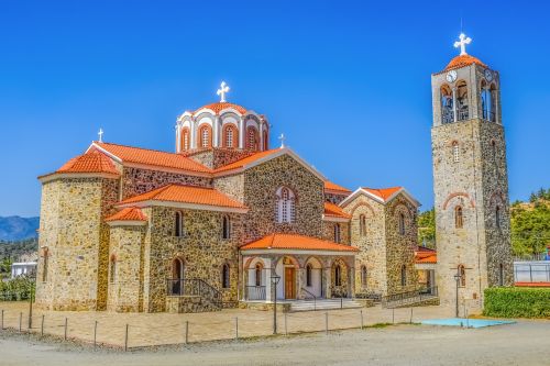 Bažnyčia, Ortodoksas, Religija, Architektūra, Krikščionybė, Ayios Georgios, Kapedes, Kipras