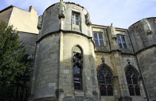 Bažnyčia, Poitiers, Langai, Akmens Bažnyčia, Viduramžių, Prancūzų Kalba