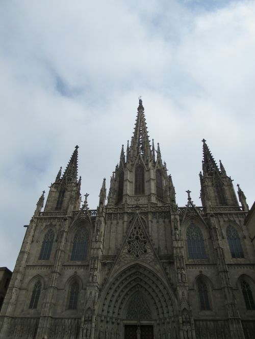 Bažnyčia, Barcelona, Gotika, Ispanija, Religija, Architektūra