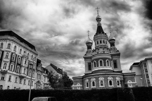 Bažnyčia, Ortodoksas, Juoda Balta, Religija, Vienna