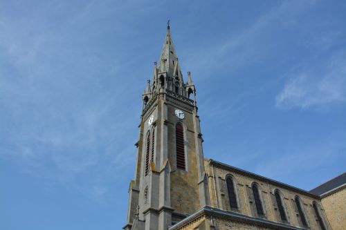 Bažnyčia, Bokšto Profilis, Skulptūros Akmuo, Laikrodis, Architektūra, Švytuoklė, Šventoji Bangų Atmintis, Brittany