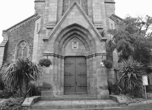 Bažnyčia, Nuotrauka Juoda Balta, Architektūra, Pierre, Religinis Paminklas, Brittany