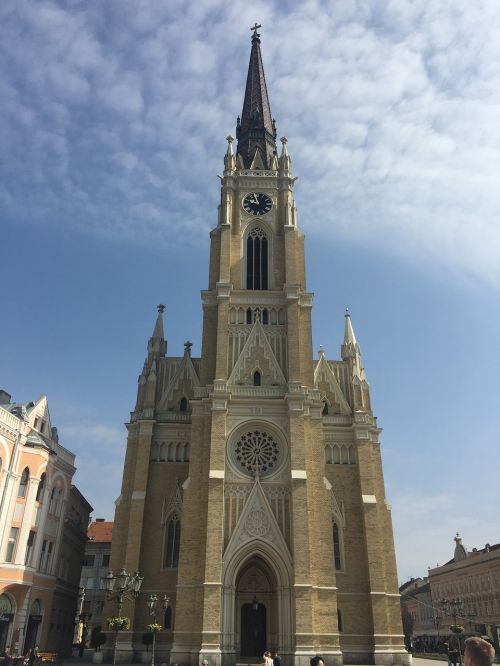 Bažnyčia, Serbija, Gotikos Architektūra
