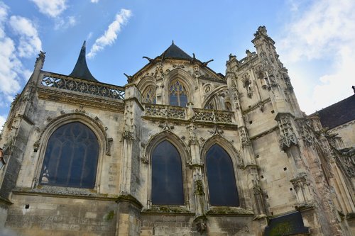 Bažnyčia,  Bažnyčia,  Falaise,  Normandie,  Architektūra,  Religija,  Katedra