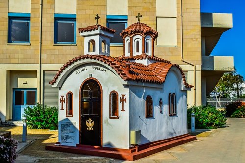 Bažnyčia,  Architektūra,  Stačiatikių,  Religija,  Krikščionybė,  Koplyčia,  Paralimni,  Kipras