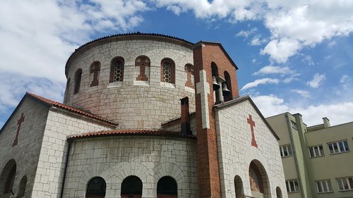 Bažnyčia,  Sarajevas,  Bosnija,  Hercegovinoje,  Architektūra,  Religija,  Istorinis,  Stačiatikių,  Krikščionybė