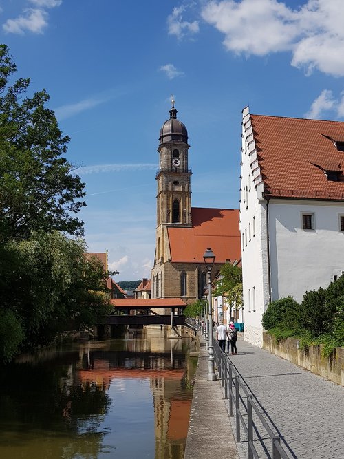 Bažnyčia,  Istorinis Centras,  Lankytinos Vietos,  Vokietija,  Architektūra,  Downtown,  Amberg,  Miestas