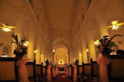 Bažnyčia,  Indija,  Bangalore,  Vestuvės