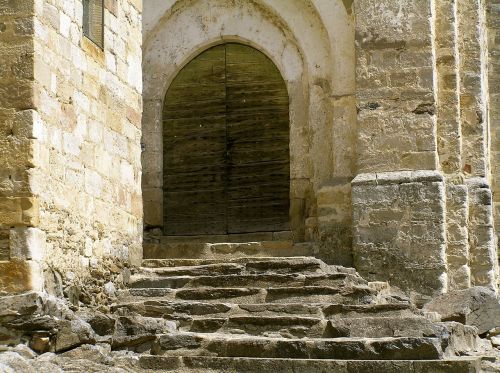 Bažnyčia, Įvestis, Senas, France, Dordogne