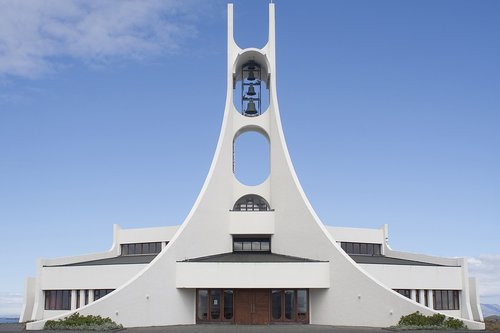 Bažnyčia,  Stykkishólmur,  Islandija,  Architektūra,  Statyba,  Modernus