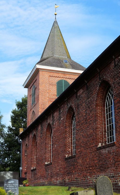 Bažnyčia, Bokštas, Architektūra, Kapinės, Tikėk, Gotika, Harmonija, Poilsis