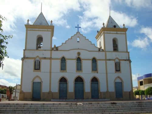 Bažnyčia, Cajazeiras-Pb, Centras