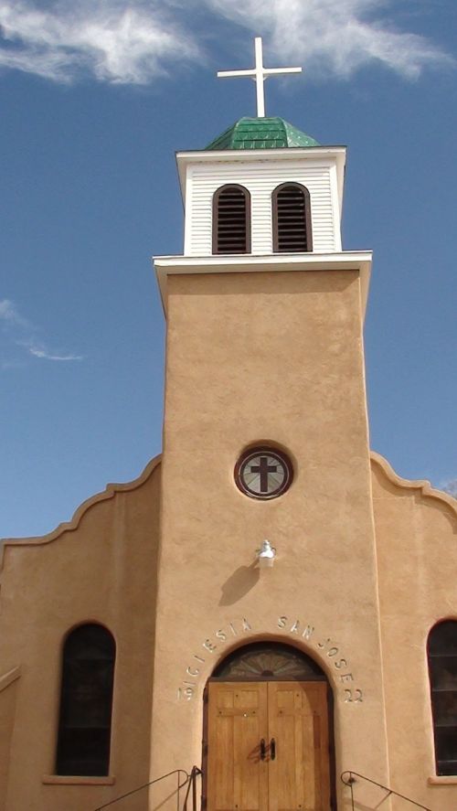 Bažnyčia, Naujasis Meksikas, Cerrillos, Architektūra, Istorinis, Katalikų