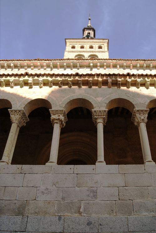 Bažnyčia, San Martin Bažnyčia, Segovia, Ispanija, Paminklas, Architektūra, Statyba