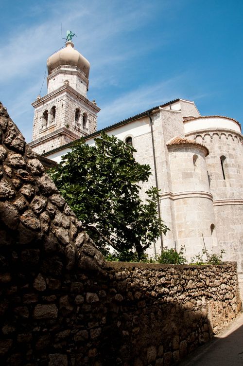 Bažnyčia, Kroatija, Istria, Rugpjūtis, Borgo
