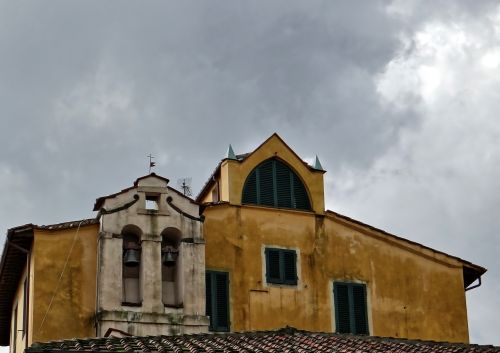 Bažnyčia, Spire Stogas, Italy, Pescia, Toskana