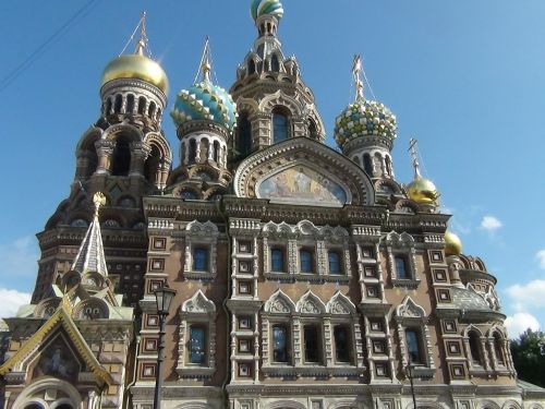 Bažnyčia, Kraujas, Shed, Sankt Peterburgas, Rusija, Gelbėtojas