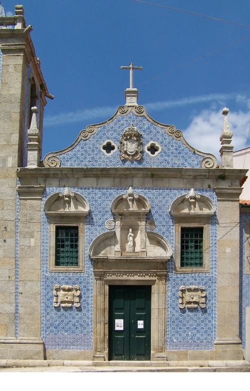 Bažnyčia, Portugal, Azuleros, Keramika, Fasadas