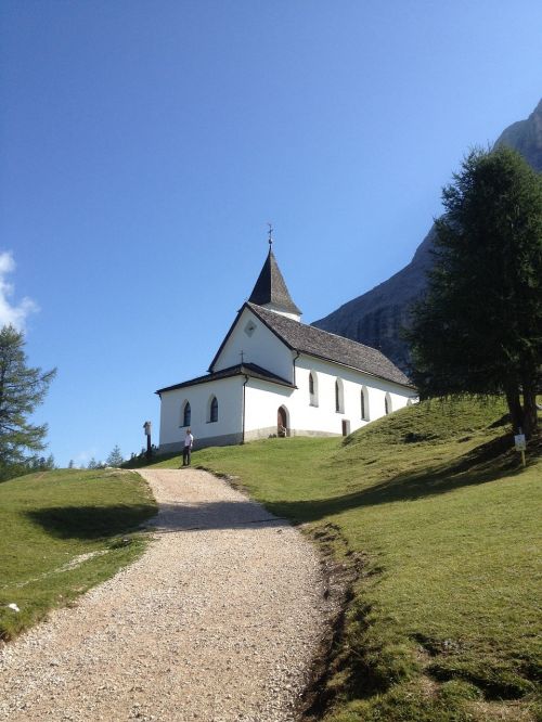 Bažnyčia, Altaadige, Dolomitai