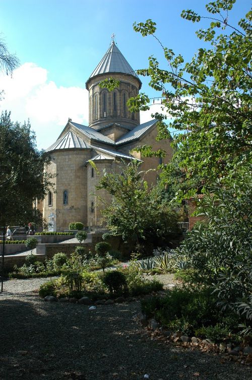 Bažnyčia, Pastatas, Tbilisis, Miestas, Architektūra, Gruzija, Sionio Katedra