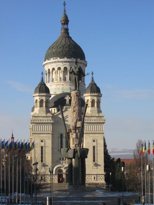 Bažnyčia, Ortodoksas, Cluj Napoca, Katedra, Transilvanija, Abraham Iancu, Romanija