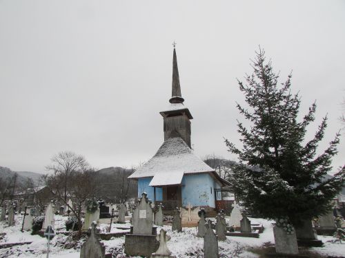Bažnyčia, Mediena, Senas, Transilvanija, Romanija, Kapinės, Ortodoksas