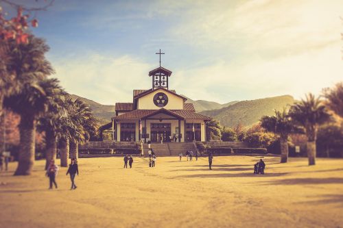 Bažnyčia, Andes, Čile