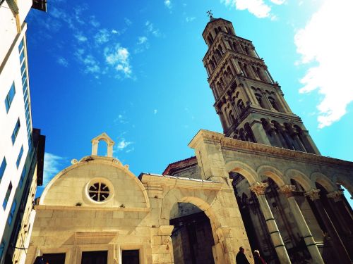 Bažnyčia,  Padalinti,  Dalmatija,  Architektūra,  Diolektianas,  Rūmai