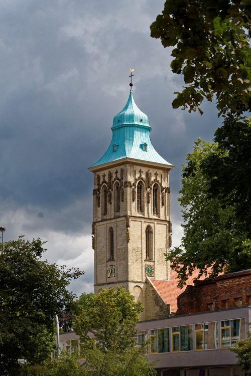 Bažnyčia, Bokštas, Pastatas, Architektūra, Münsteris
