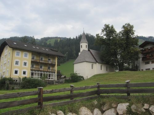 Bažnyčia, South Tyrol, Dangus