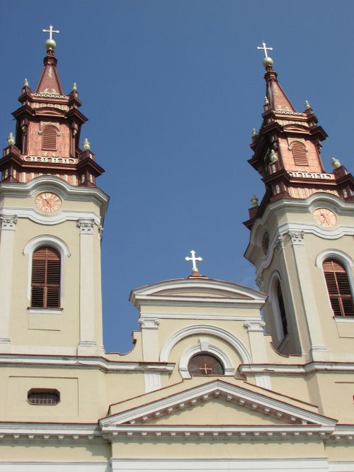 Bažnyčia, Ortodoksas, Transilvanija, Aradas, Pastatas