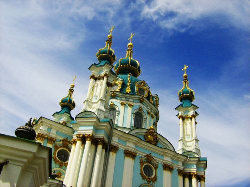 Bažnyčia,  Kiev,  Religija,  St. & Nbsp,  Andrews & Nbsp,  Katedra,  Bažnyčia Kive